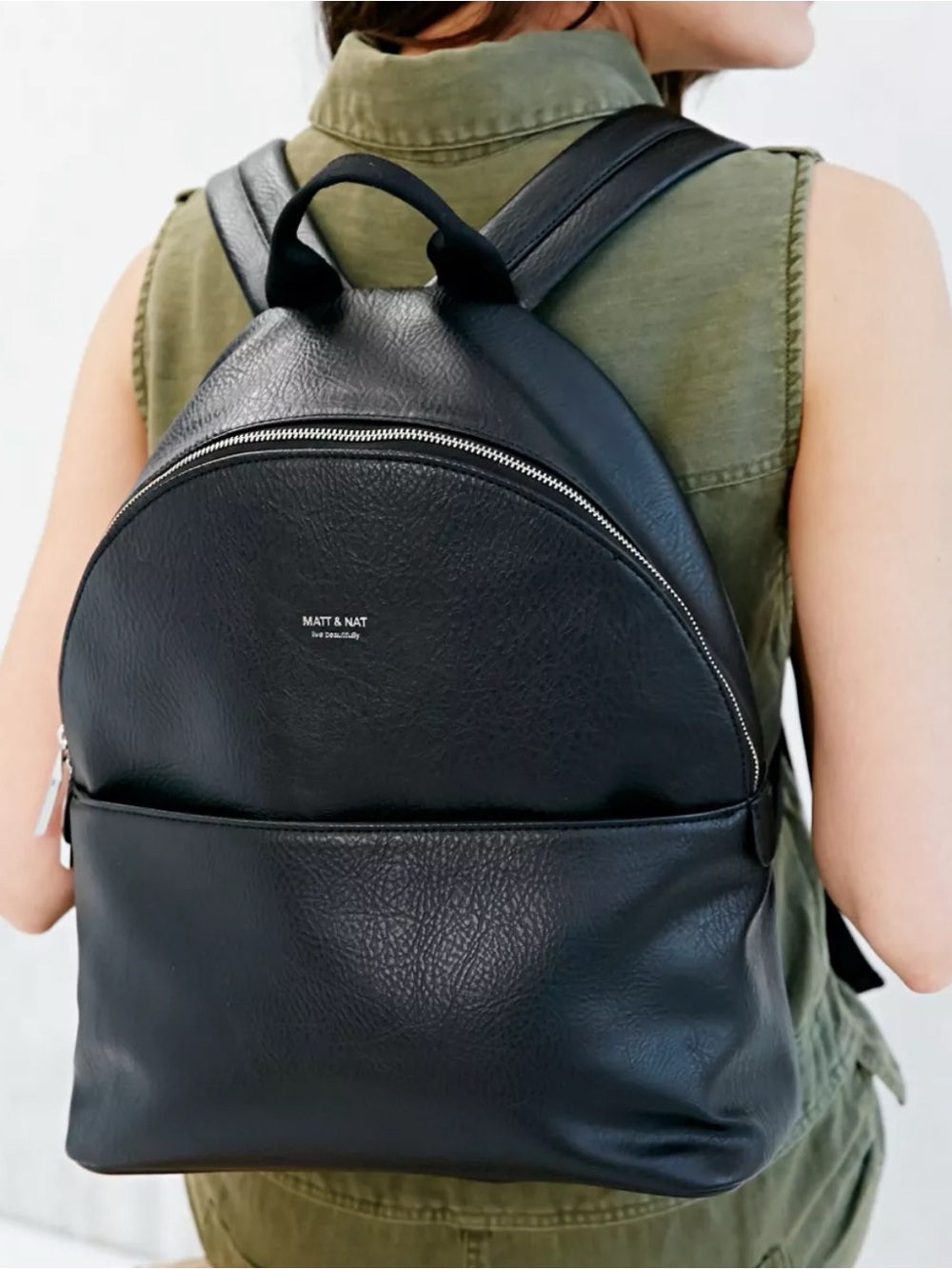 Matt & Nat July Backpack in Black
